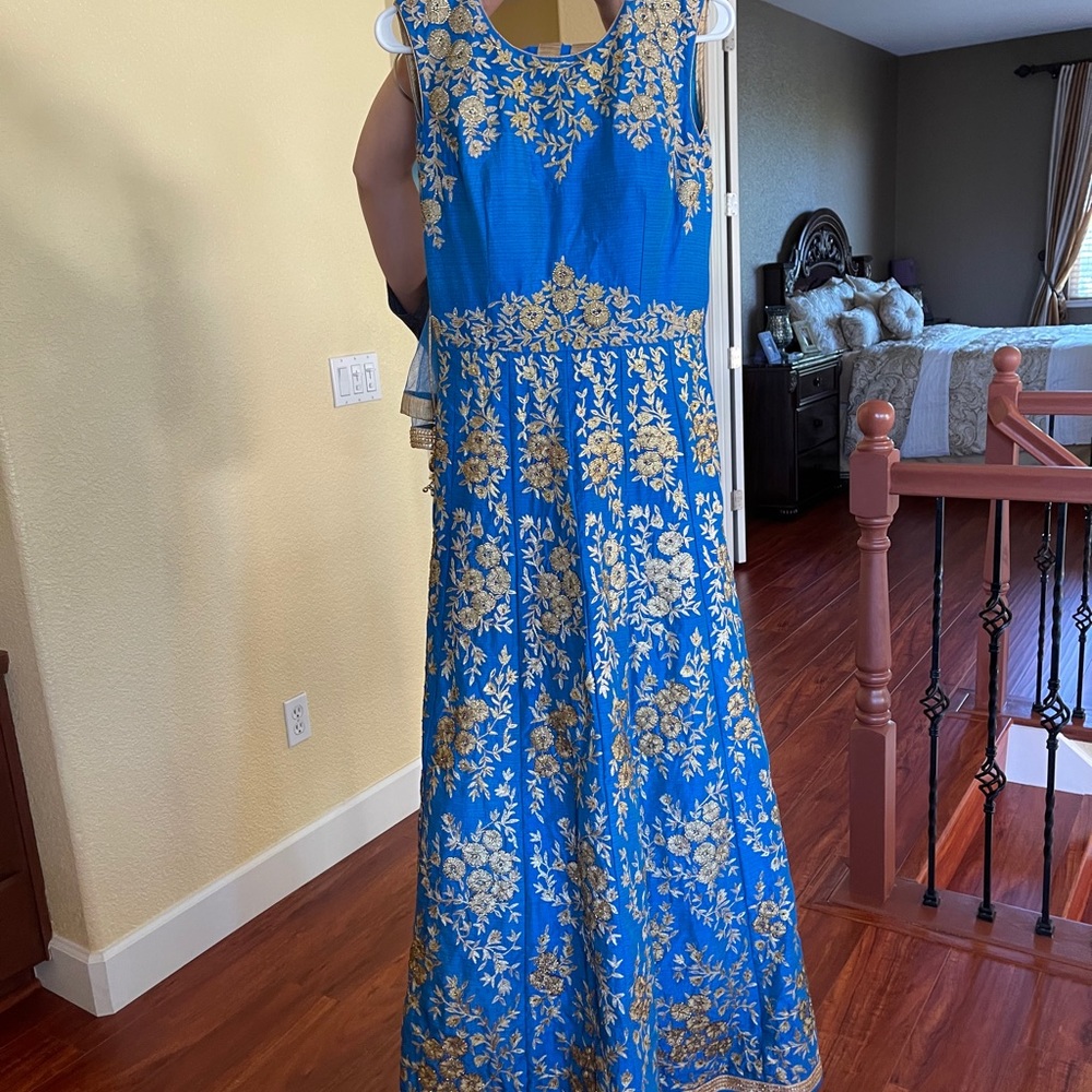 Heavy Silk Anarkali